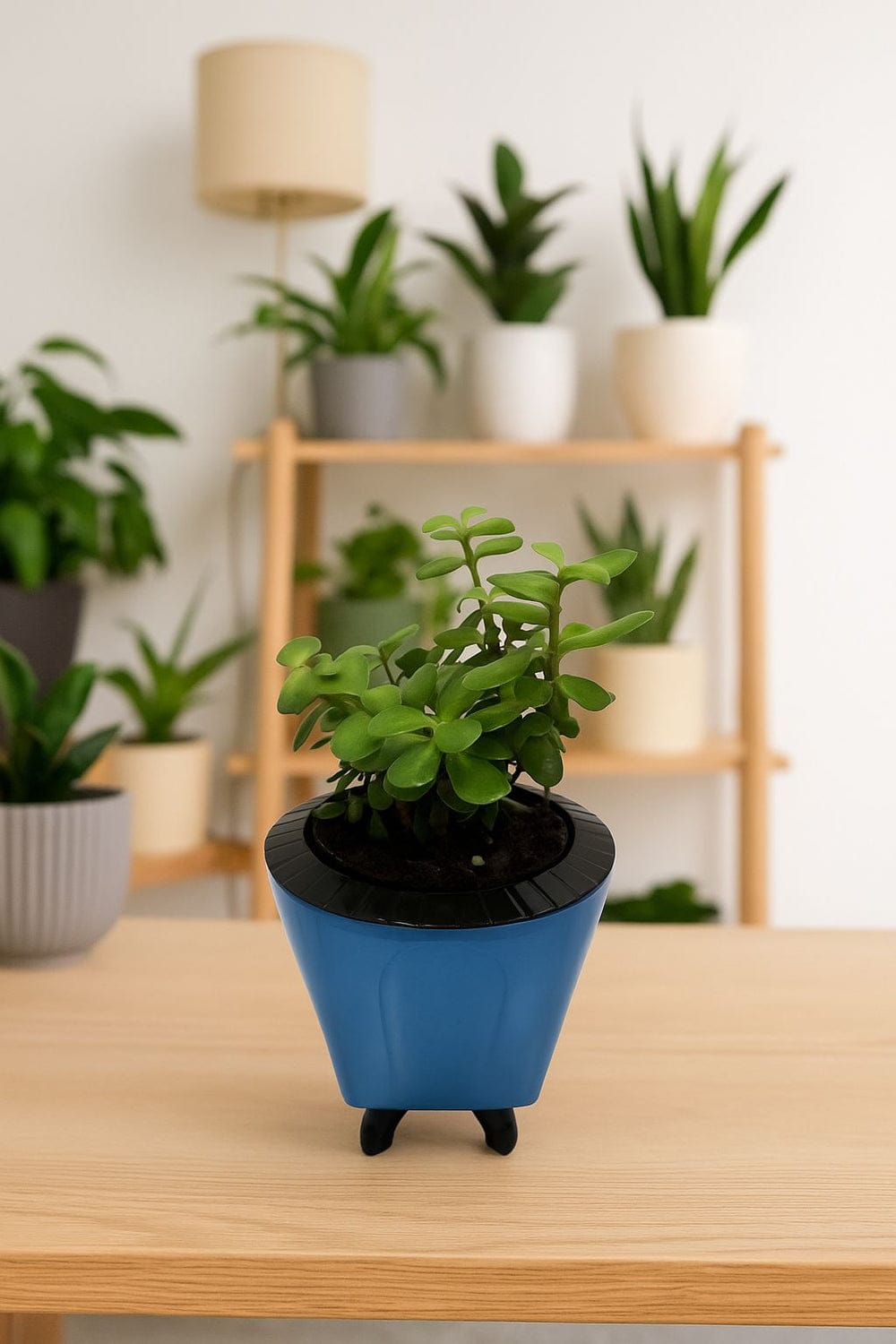 Troof  Good   Luck   Jade   Plant   with   Self-Watering   Decorative   Pot